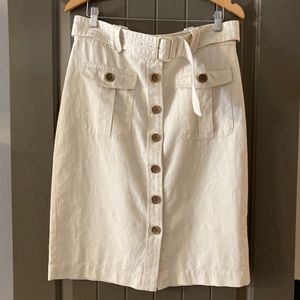 Banana Republic EUC Button-Up Pencil Skirt